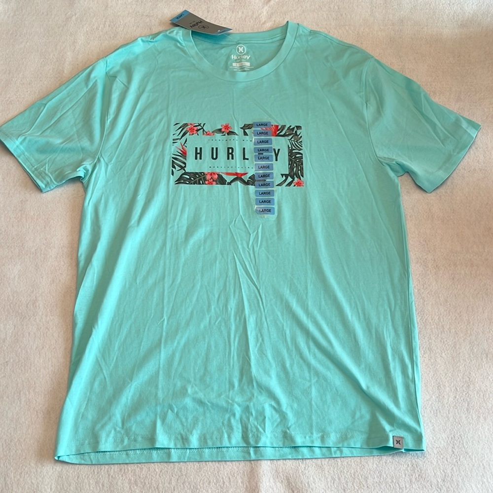 Hurley men’s tshirt.  Brand new with tags